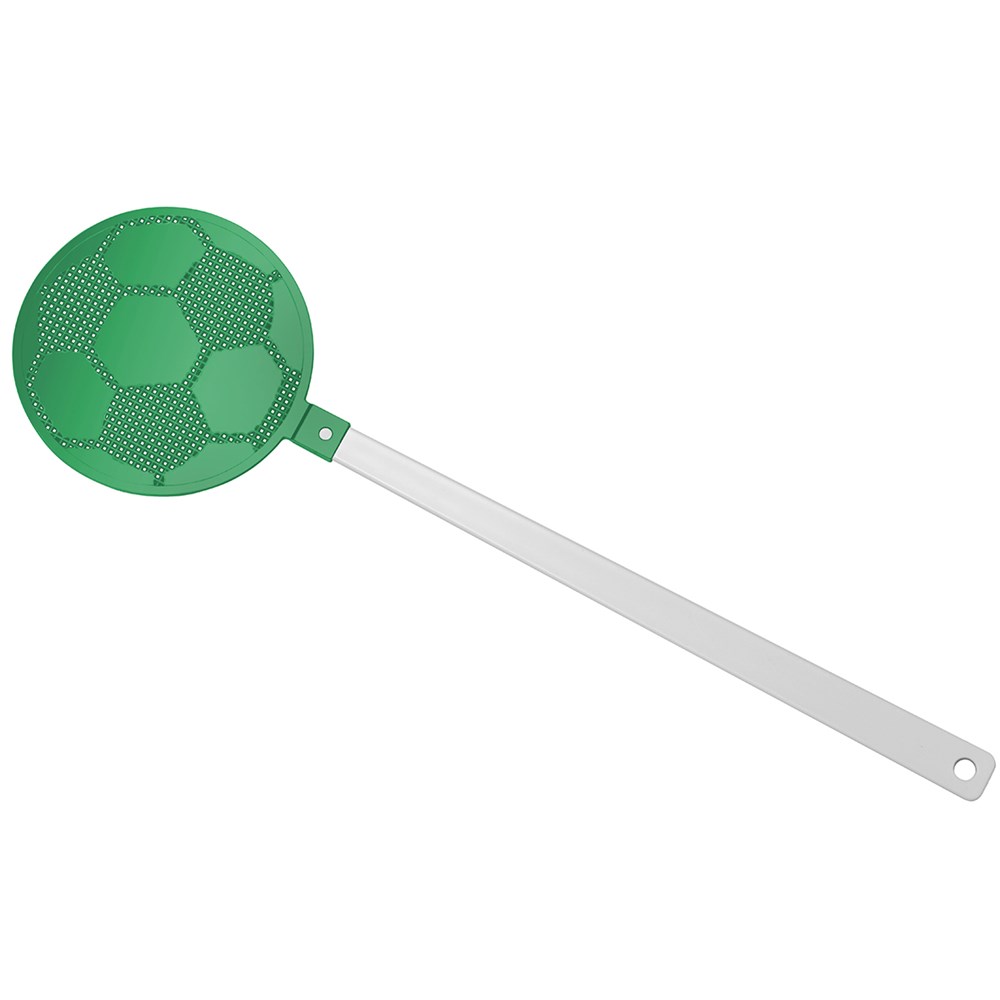 Fliegenklatsche "Fußball" - weiß, grün