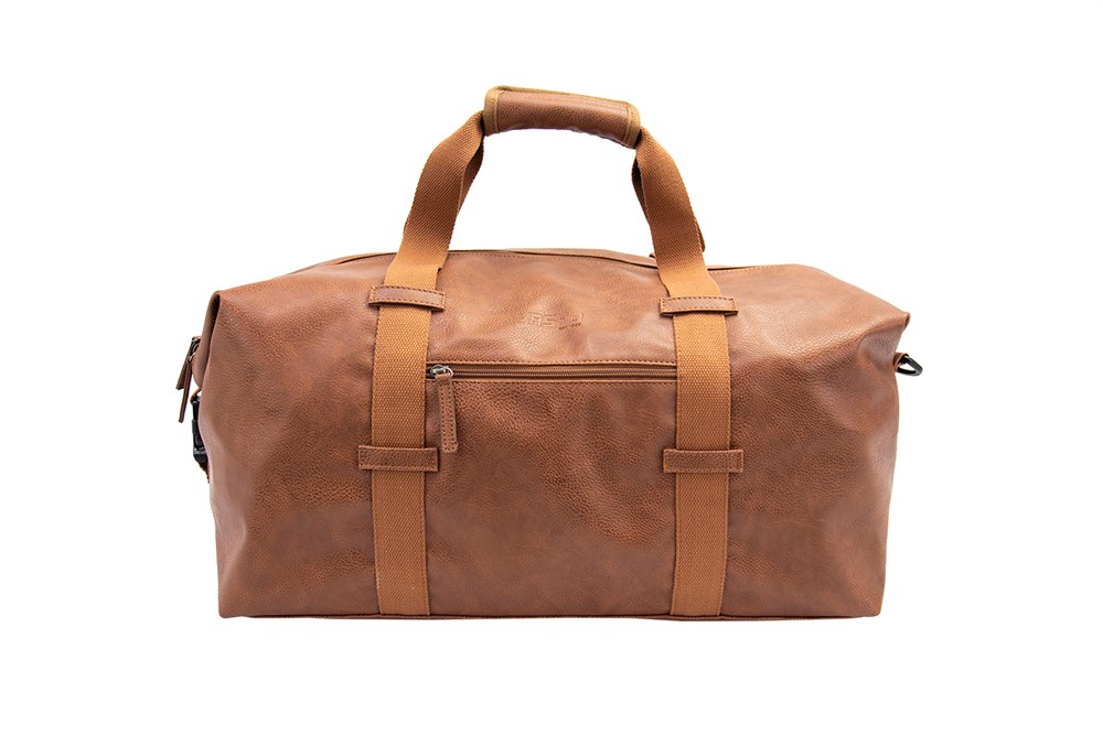 VASAD Klassischer Duffel, Cognac