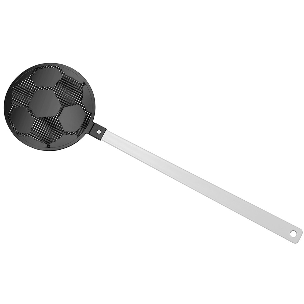 Fliegenklatsche "Fußball" - weiß, schwarz