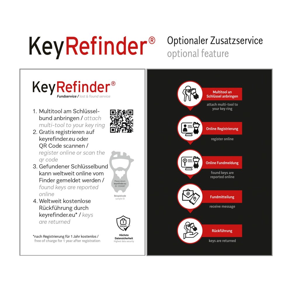 Geschenkartikel: ROMINOX® Key Tool Car/Auto (18 Funktionen) im Motiv-Mäppchen Osterhase Geschenkartikel: ROMINOX® Key Tool Car/Auto (18 Funktionen) im Motiv-Mäppchen Osterhase