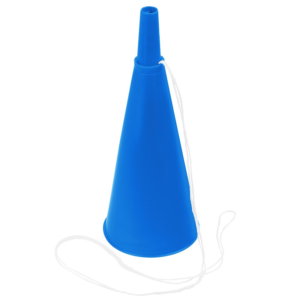 Fan-Horn - blau, blau