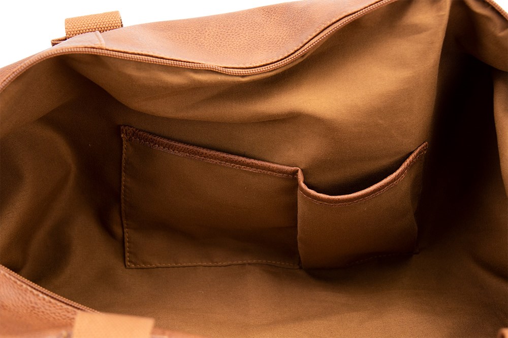 VASAD Klassischer Duffel, Cognac