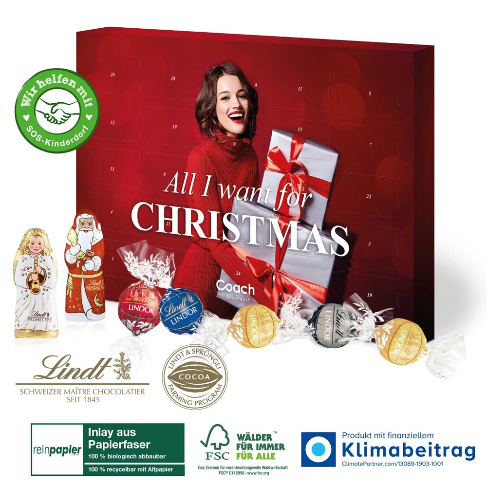 Adventskalender Lindt Lindor