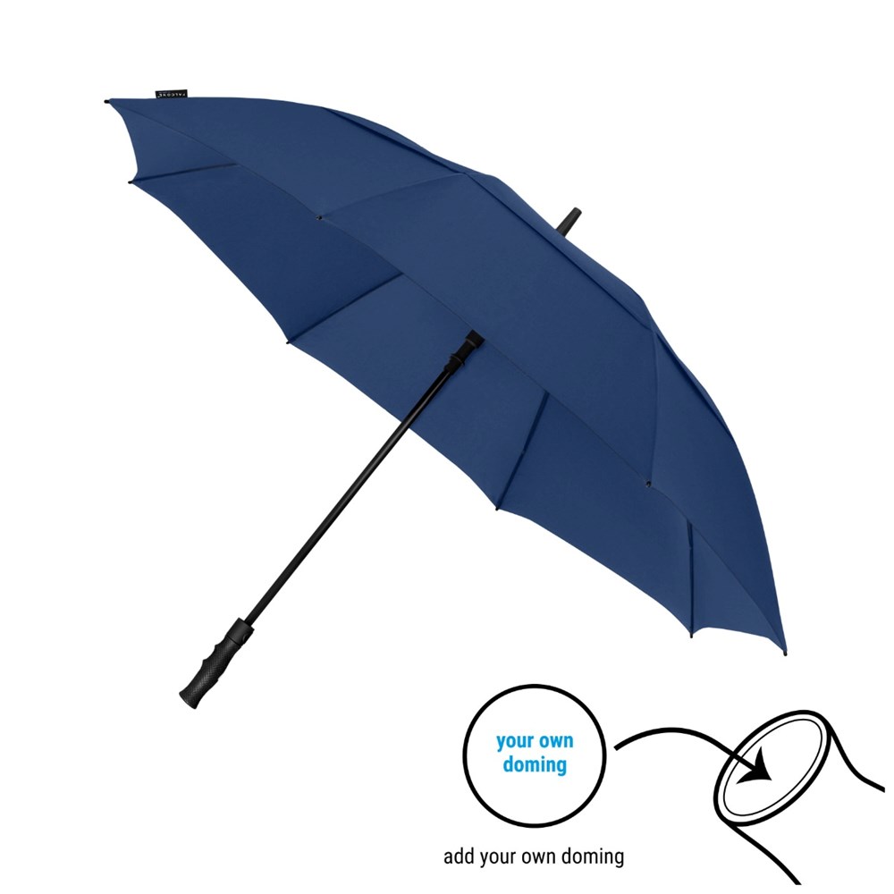FALCONE - Sturm Regenschirm - Automatik - Windproof -  130 cm - Blau