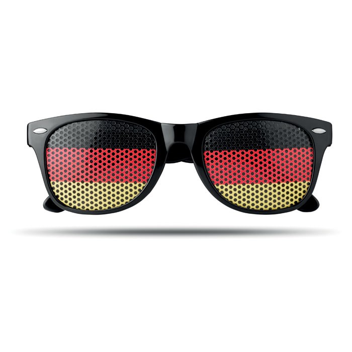 FLAG FUN - Fan Sonnenbrille - gelb