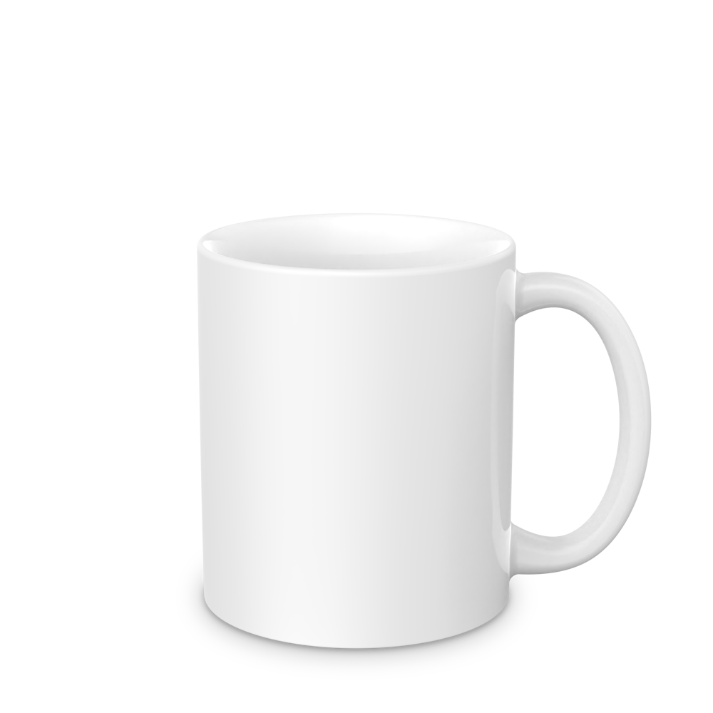 Form 792 Keramiktasse Sublimation weiss