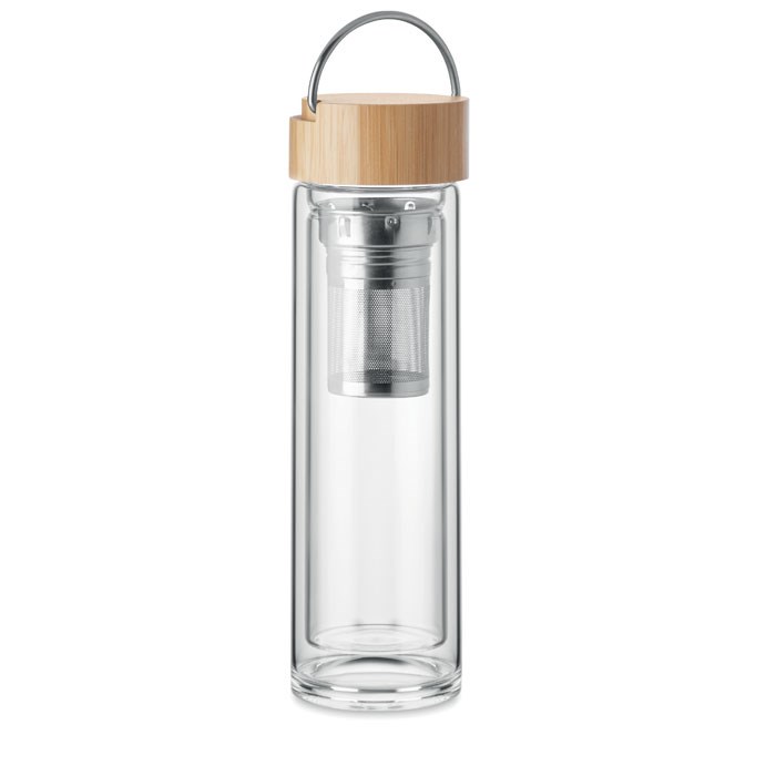 BATAMI - Trinkflasche Glas 400ml