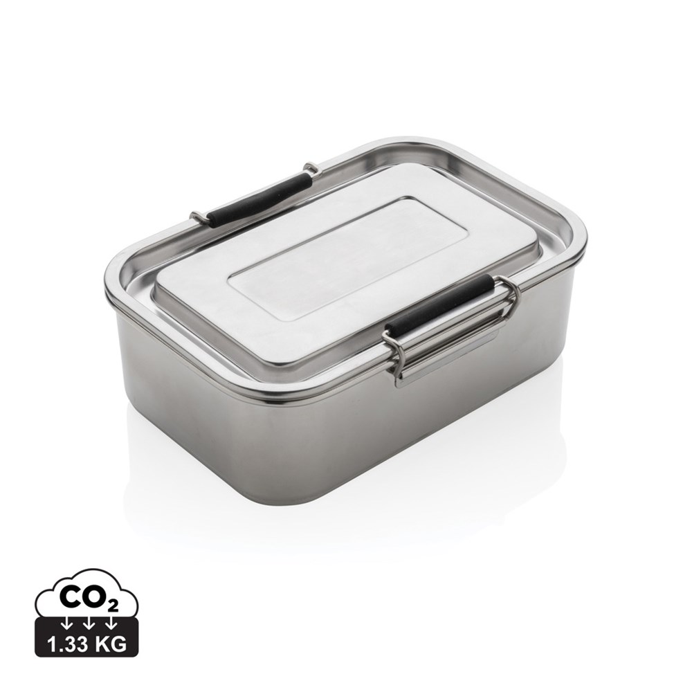 Auslaufsichere Lunchbox aus RCS recyceltem Stainless Steel