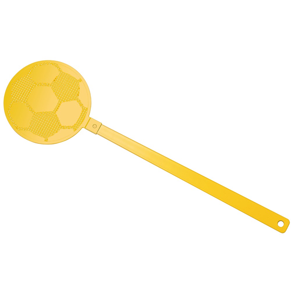 Fliegenklatsche "Fußball" - gelb, gelb