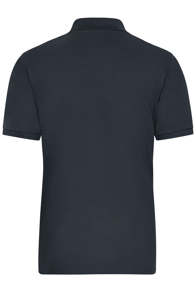 Men's ORGANIC Stretch-Polo Work - SOLID -   OCS Blended
