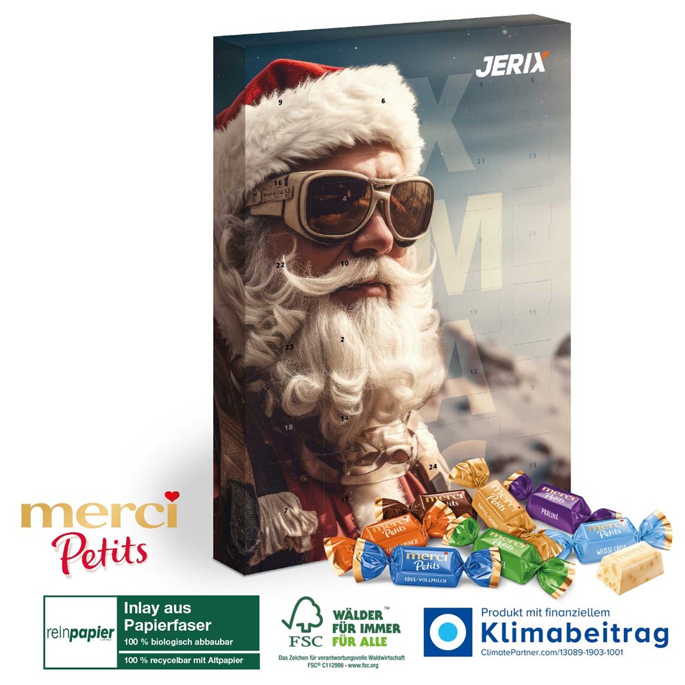 Adventskalender mit Merci Petits