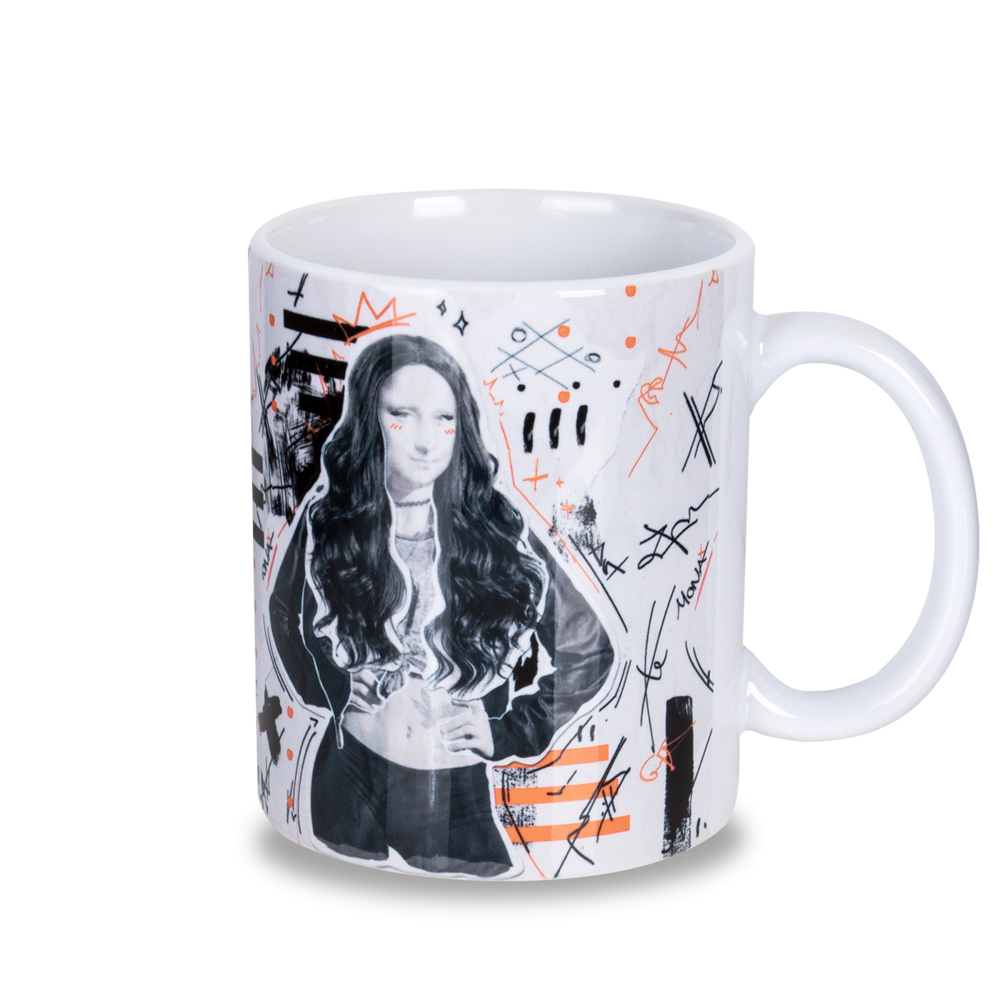 Form 792 Keramiktasse Sublimation weiss