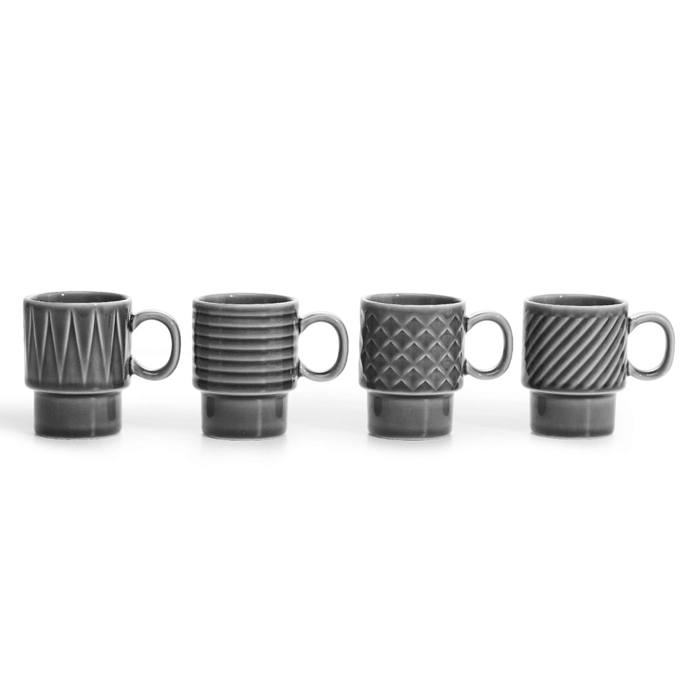 Sagaform Kaffee &amp; Mehr Espressotasse 4-tlg. 100ml