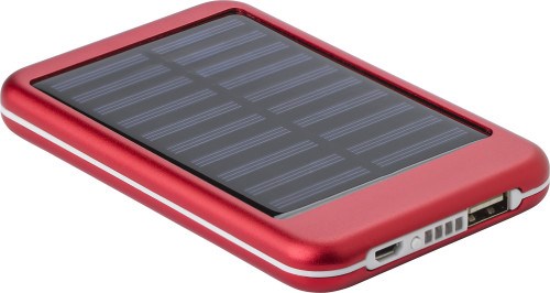 Aluminium Solar Powerbank Drew