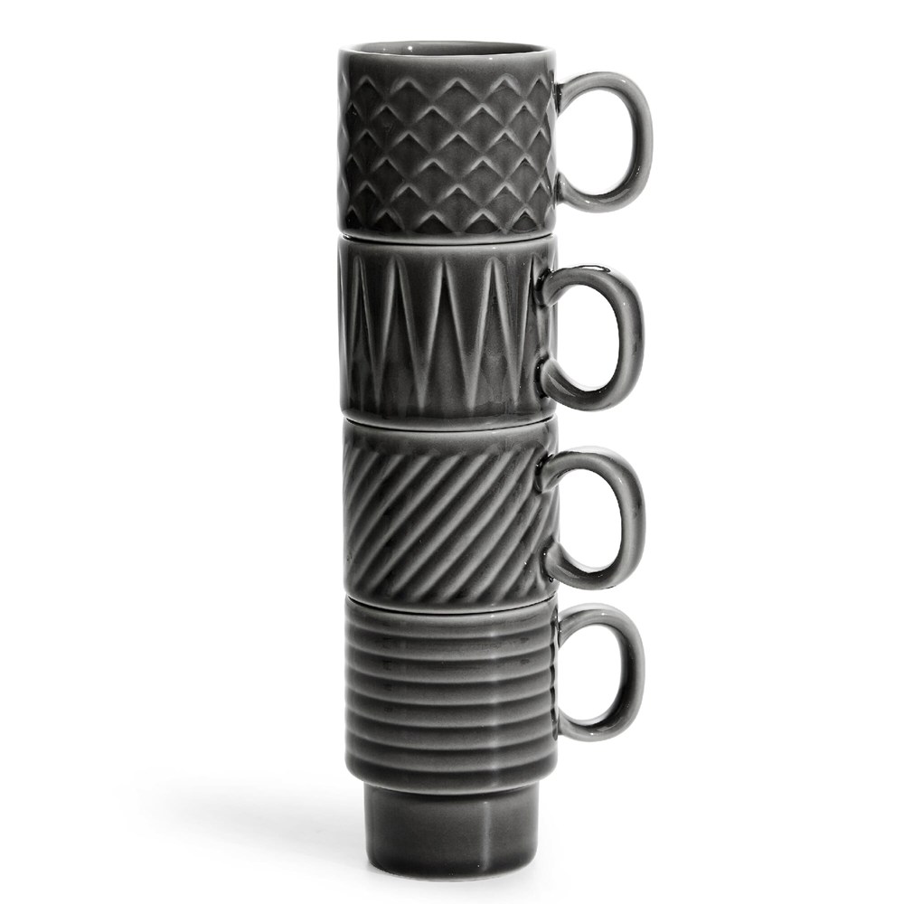 Sagaform Kaffee &amp; Mehr Espressotasse 4-tlg. 100ml