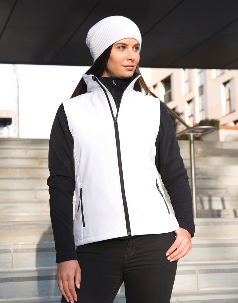 R232F - Core Ladies Printable Softshell Bodywarmer