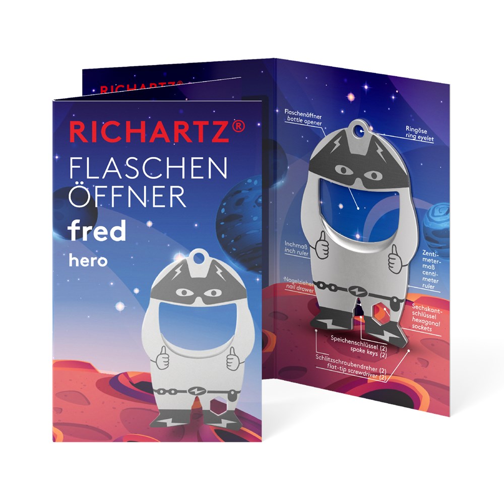 FLASCHENÖFFNER fred hero FLASCHENÖFFNER fred hero