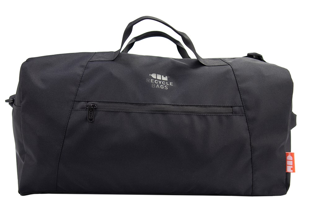 Recycle Bags Atlantic Duffel, Schwarz