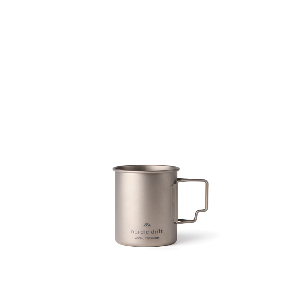 Nordic Drift Trail Ultraleichte Titan-Becher 450ml
