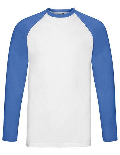 Fruit of the Loom - Long Sleeve Baseball T